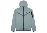 Nike Sportswear Tech Fleece Full-Zip Hoodie - Mica Green/Black